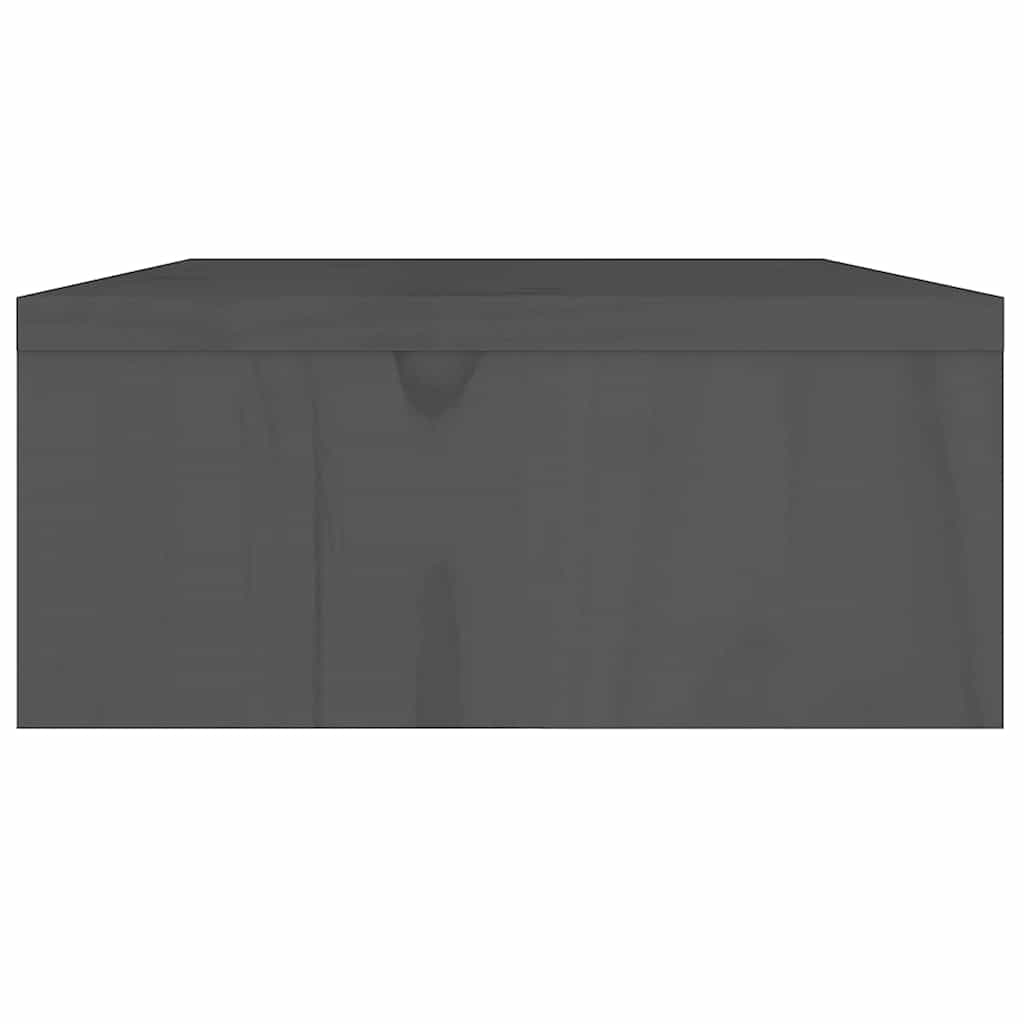 vidaXL Monitorstandaard 60x24x10,5 cm massief grenenhout