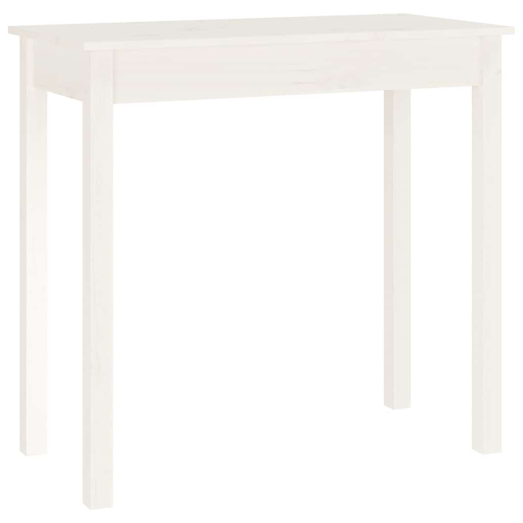 vidaXL Wandtafel 110x40x75 cm massief grenenhout