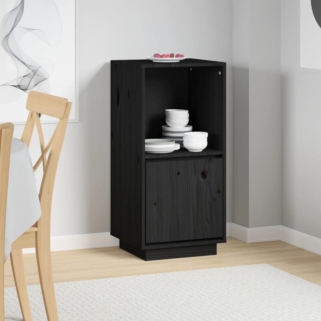 vidaXL Dressoir 38x35x80 cm massief grenenhout