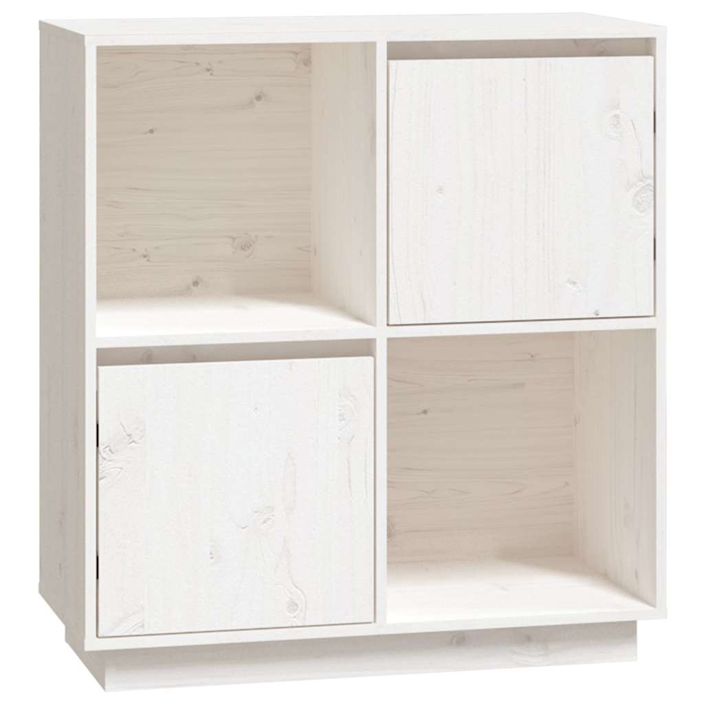 vidaXL Dressoir 74x35x80 cm massief grenenhout
