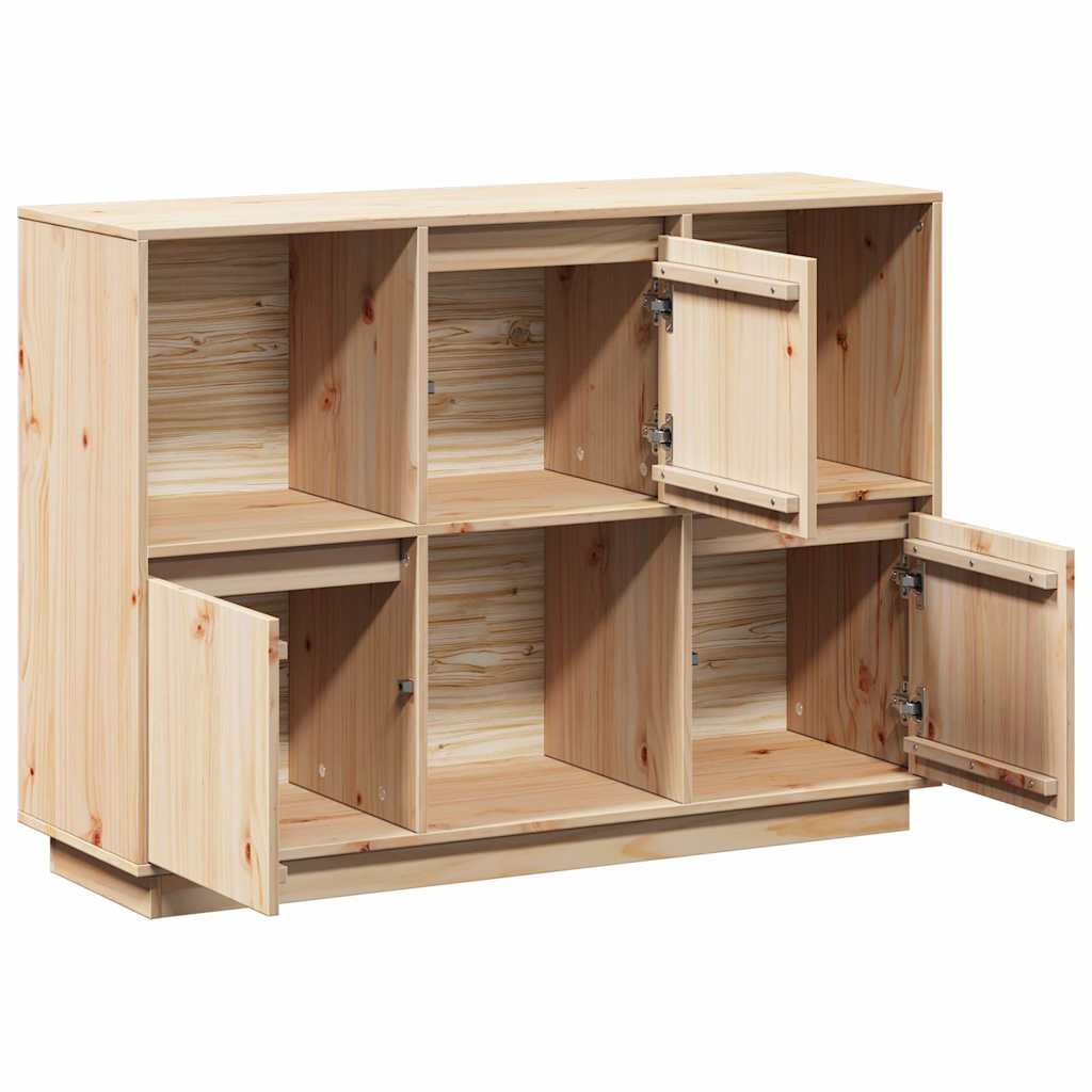 vidaXL Sideboard 110.5x35x80 cm solid pinewood