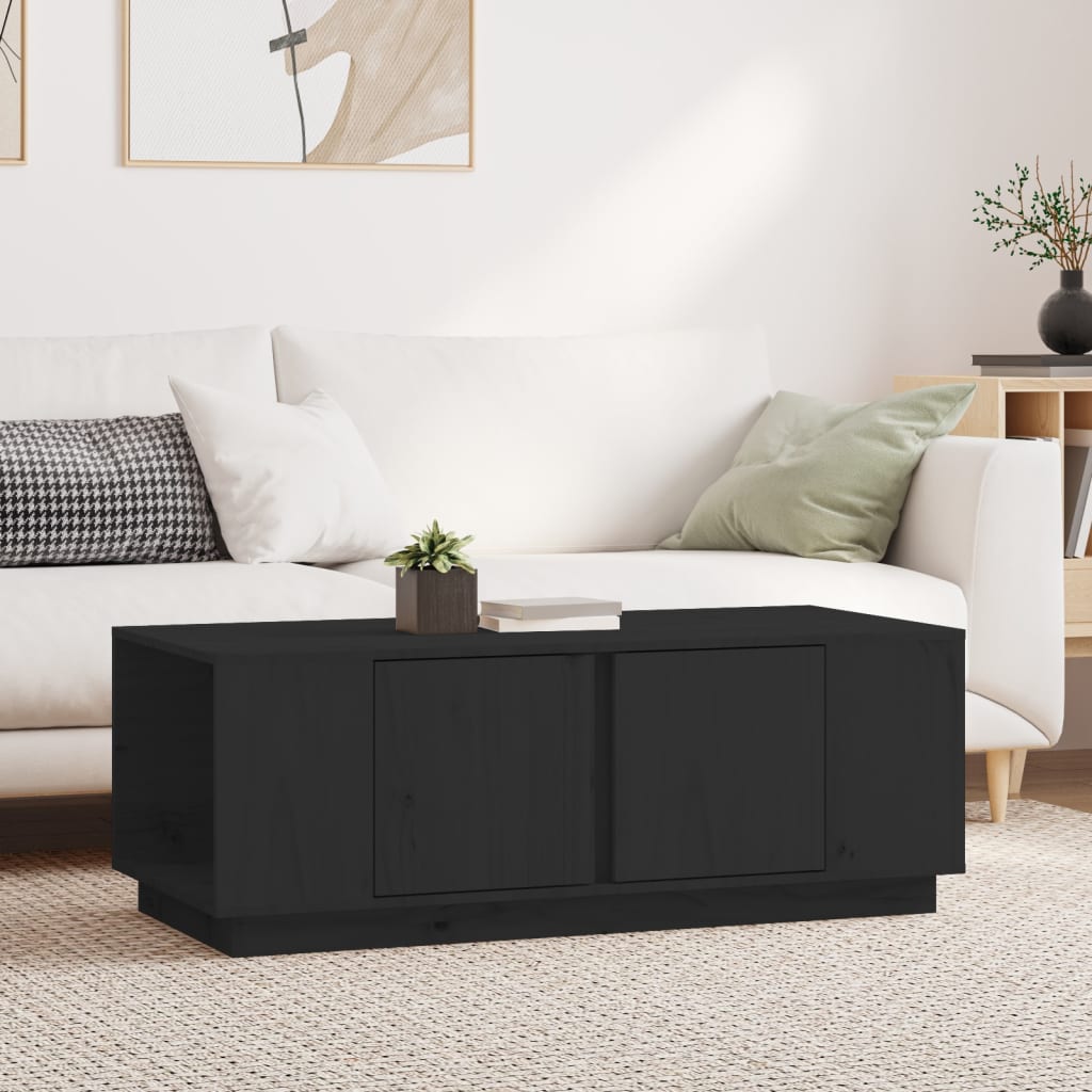 vidaXL Salontafel 110x50x40 cm massief grenenhout