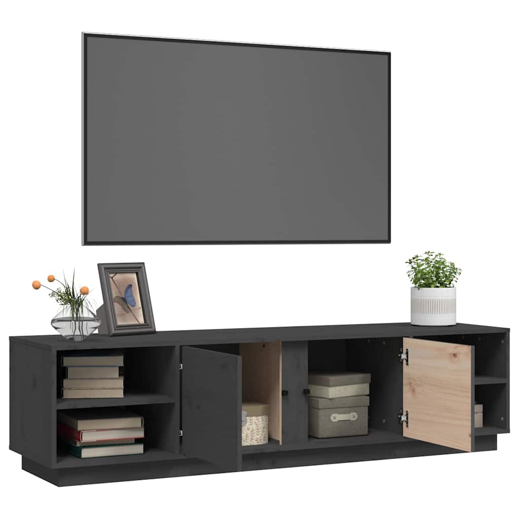 vidaXL Tv-meubel 156x40x40 cm massief grenenhout