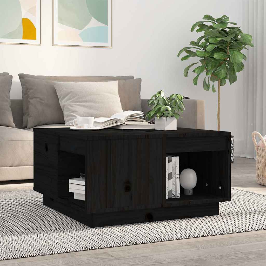 vidaXL Salontafel 100x101x40,5 cm massief grenenhout