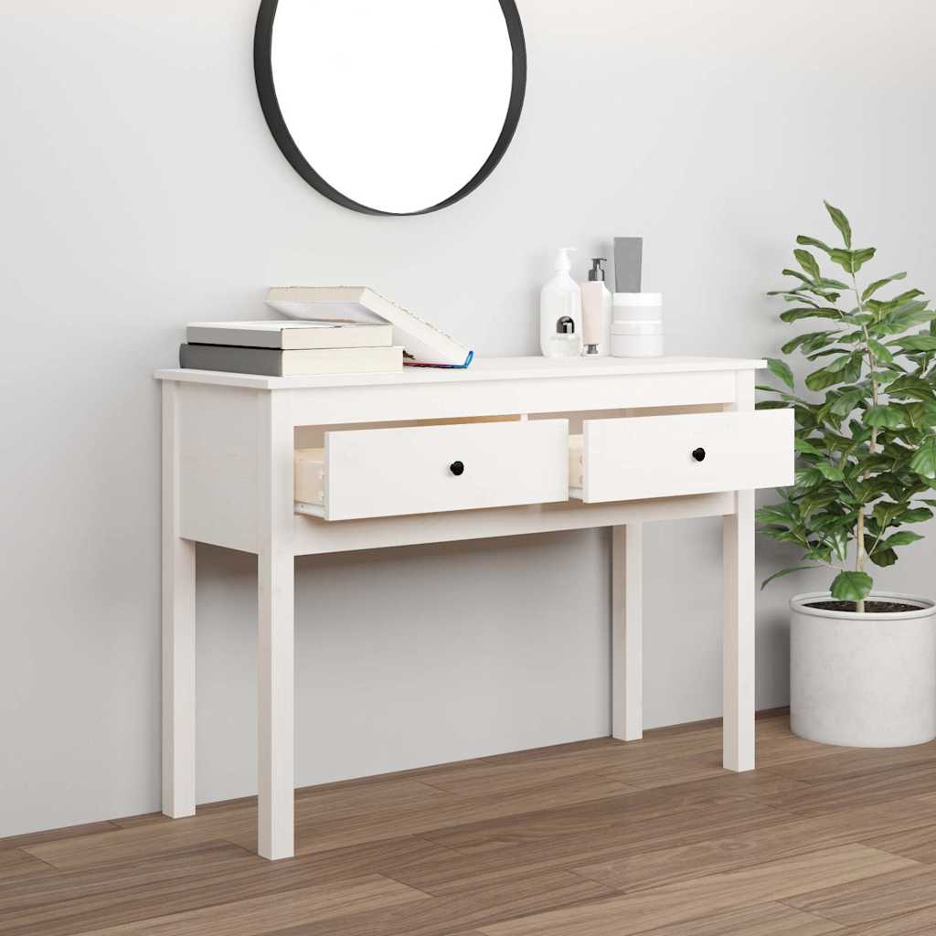 vidaXL Wandtafel 70x35x75 cm massief grenenhout