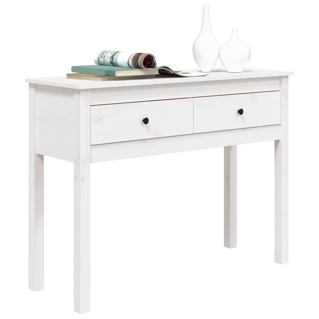 vidaXL Wandtafel 70x35x75 cm massief grenenhout