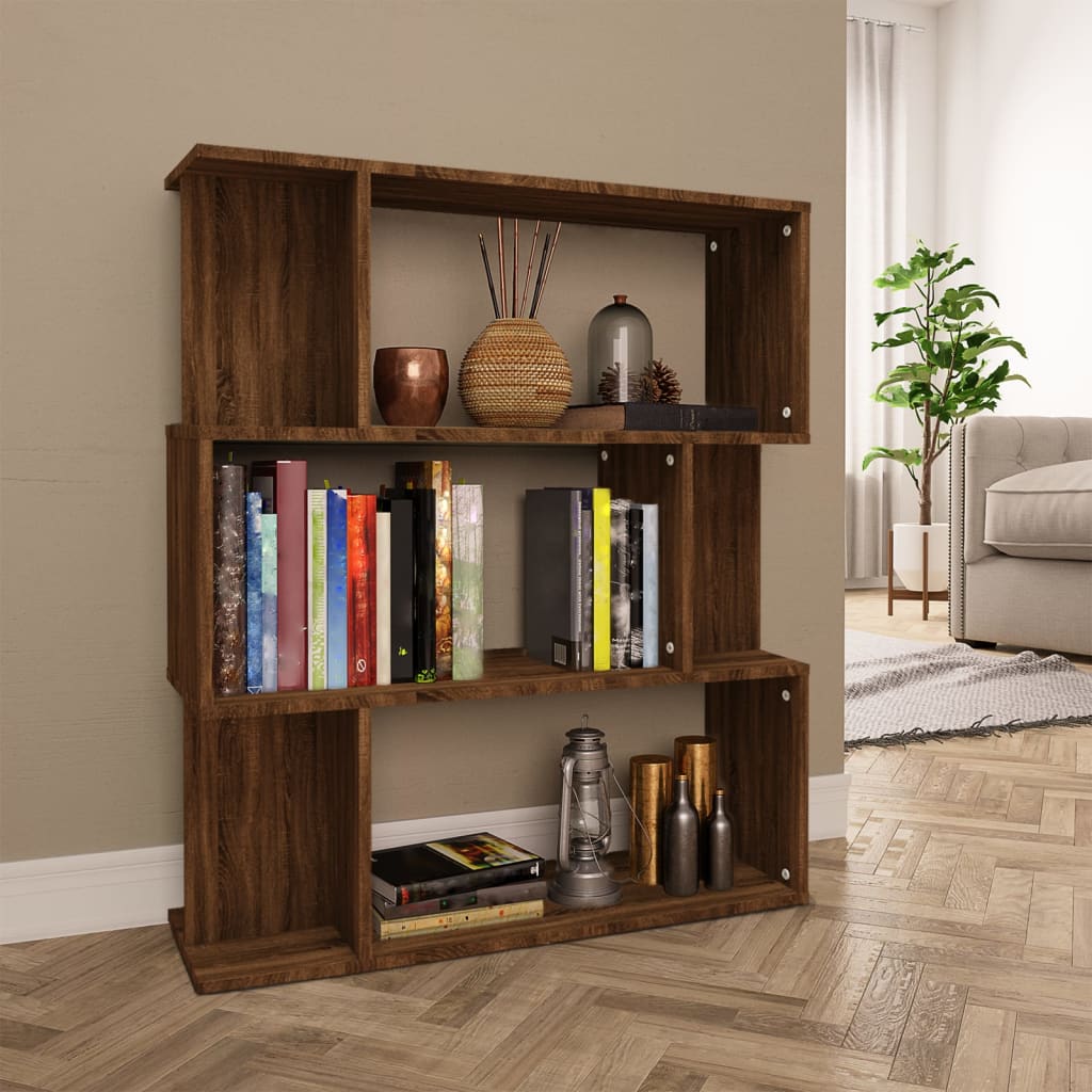 vidaXL Boekenkast/kamerscherm 80x24x96 cm bewerkt hout wit