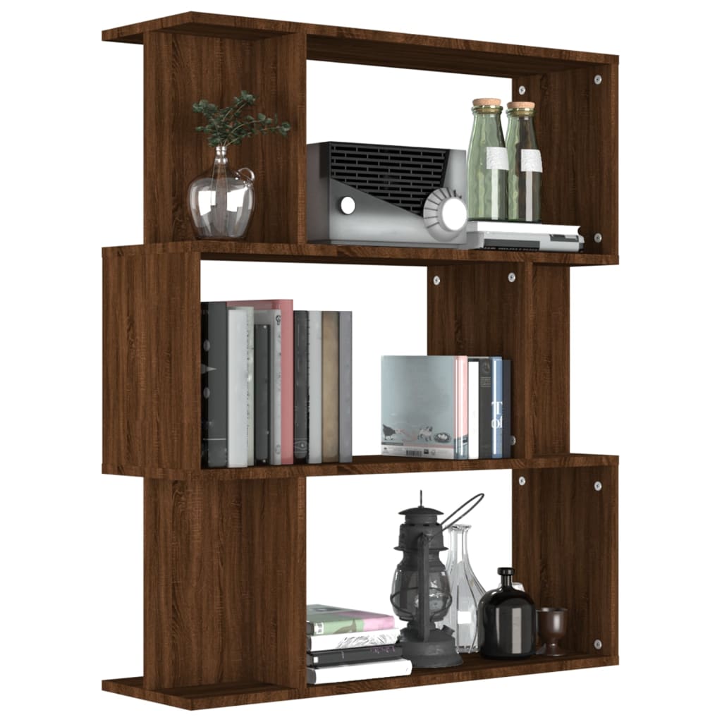 vidaXL Boekenkast/kamerscherm 80x24x96 cm bewerkt hout wit