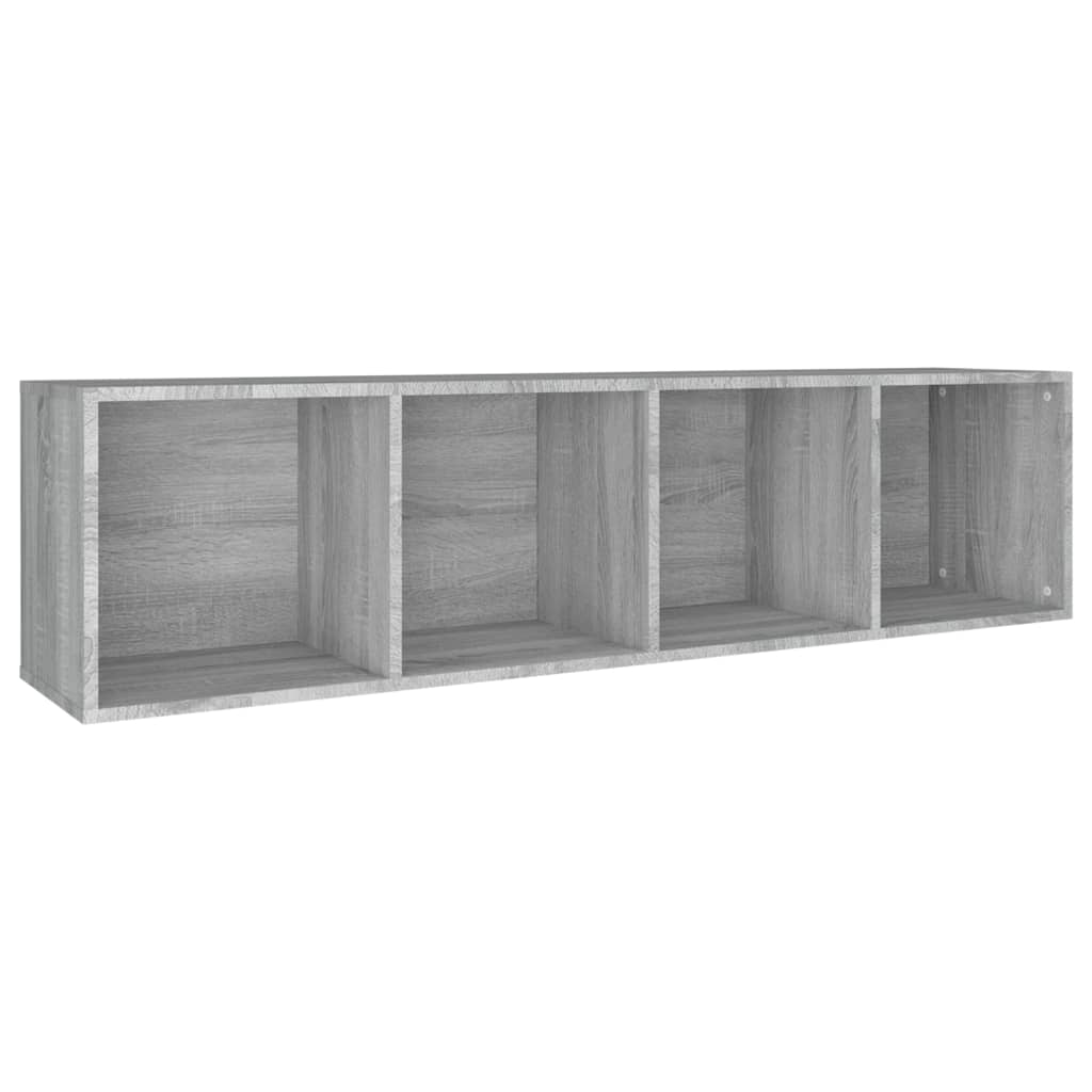 vidaXL Boekenkast/tv-meubel 36x30x114 cm bewerkt hout wit