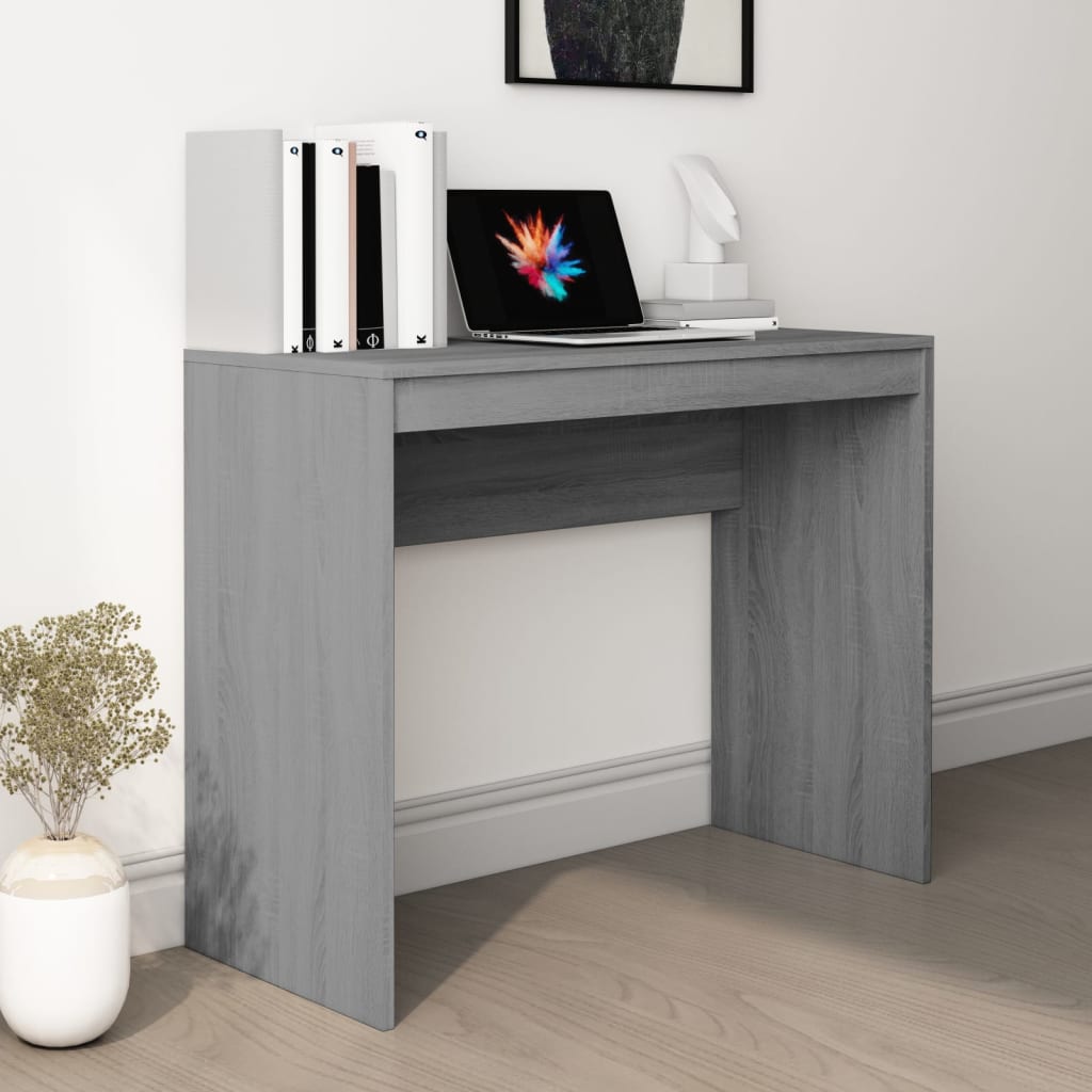 vidaXL Bureau 90x40x72 cm bewerkt hout wit