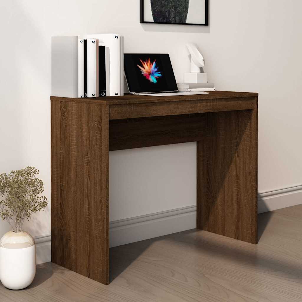 vidaXL Bureau 90x40x72 cm bewerkt hout wit