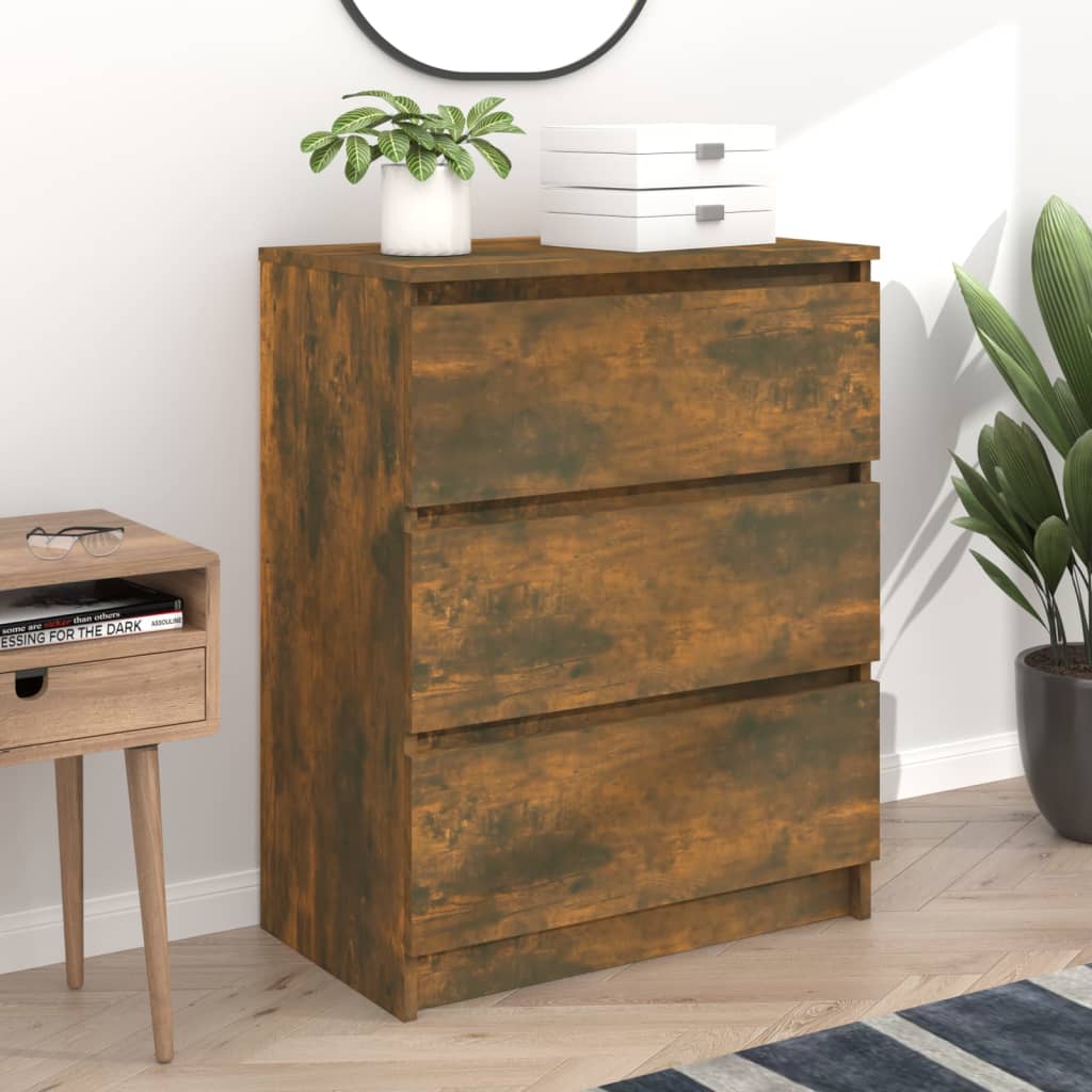 vidaXL Dressoir 60x35x76 cm bewerkt hout wit