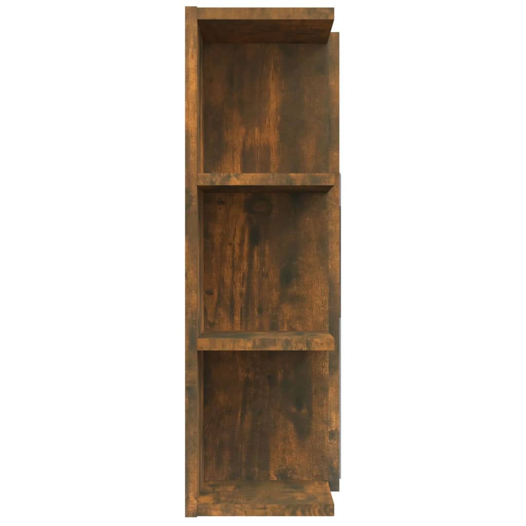vidaXL Badkamerspiegelkast 80x20,5x64 cm bewerkt hout wit