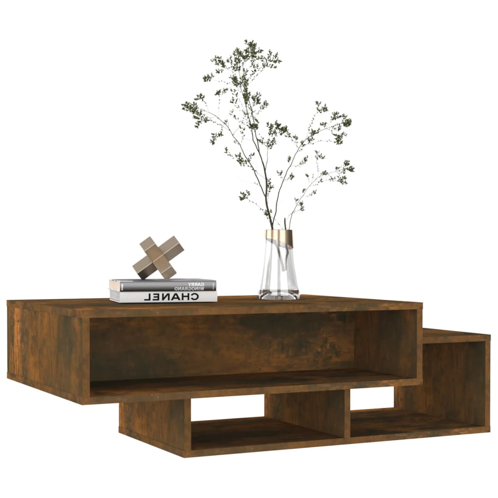 vidaXL Salontafel 105x55x32 cm bewerkt hout wit