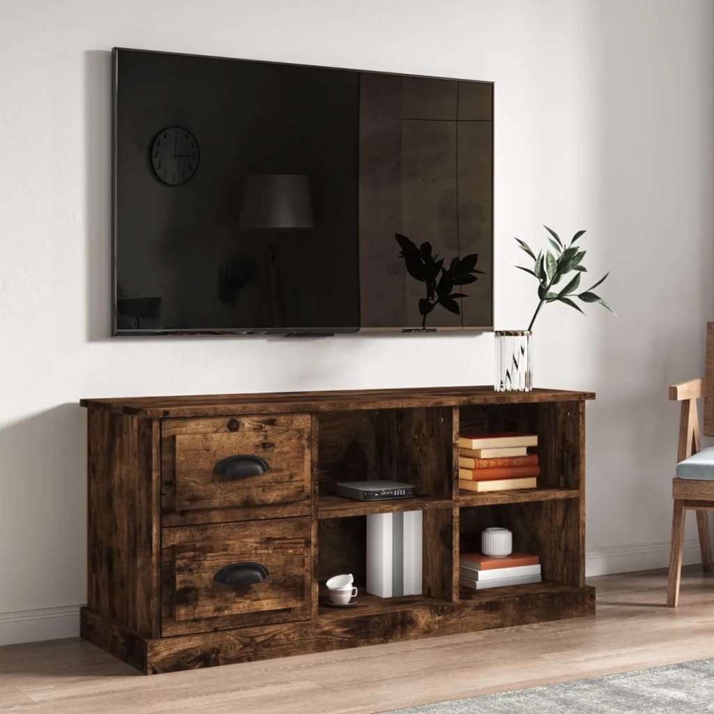 vidaXL TV cabinet 73x35.5x47.5 cm engineered wood white