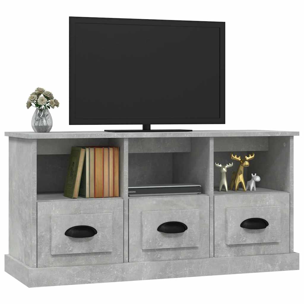 vidaXL Tv-meubel 100x35x50 cm bewerkt hout wit