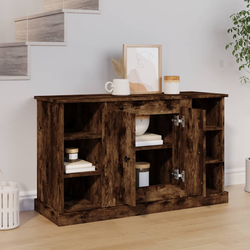 vidaXL Dressoir 100x35,5x60 cm bewerkt hout wit