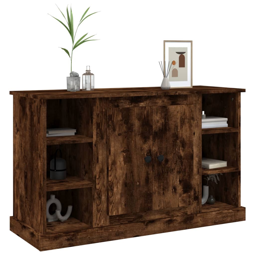 vidaXL Dressoir 100x35,5x60 cm bewerkt hout wit