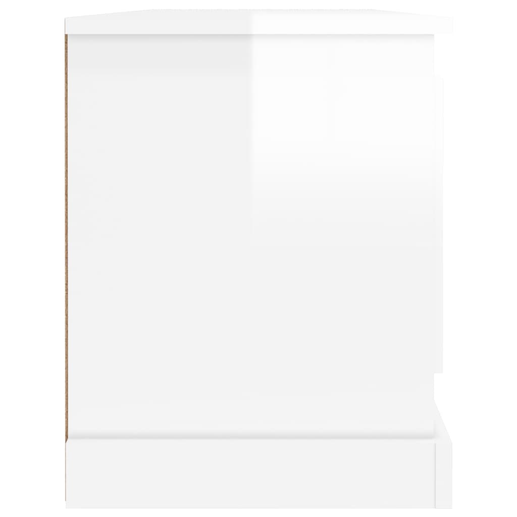 vidaXL Tv-meubel 100x35,5x45 cm bewerkt hout wit