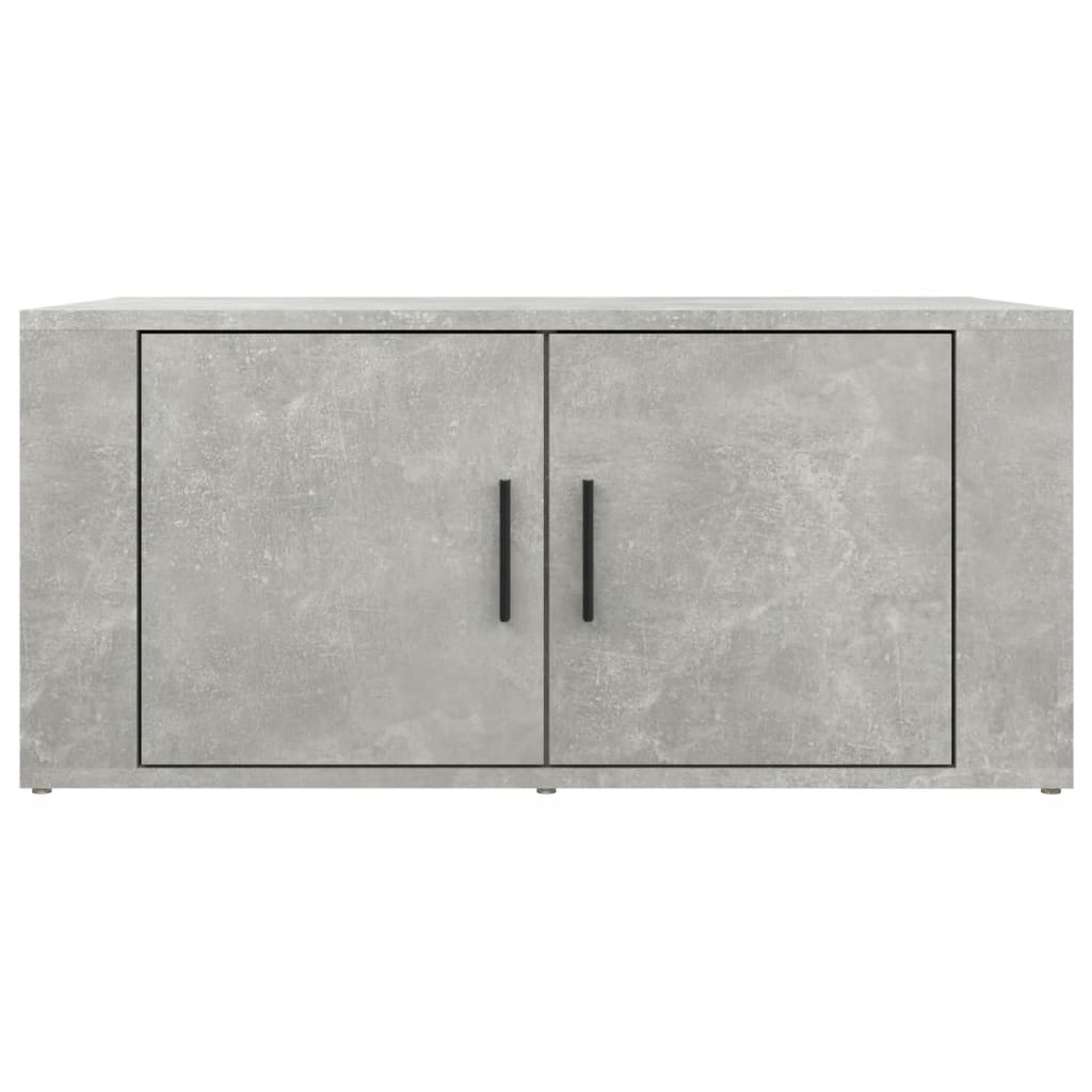 vidaXL Salontafel 80x50x36 cm bewerkt hout wit