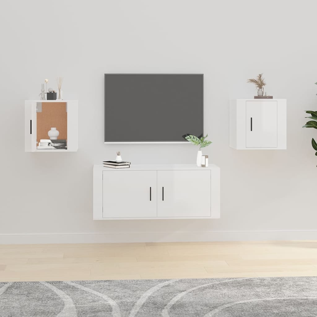 vidaXL TV Stand 57x34.5x40 cm White