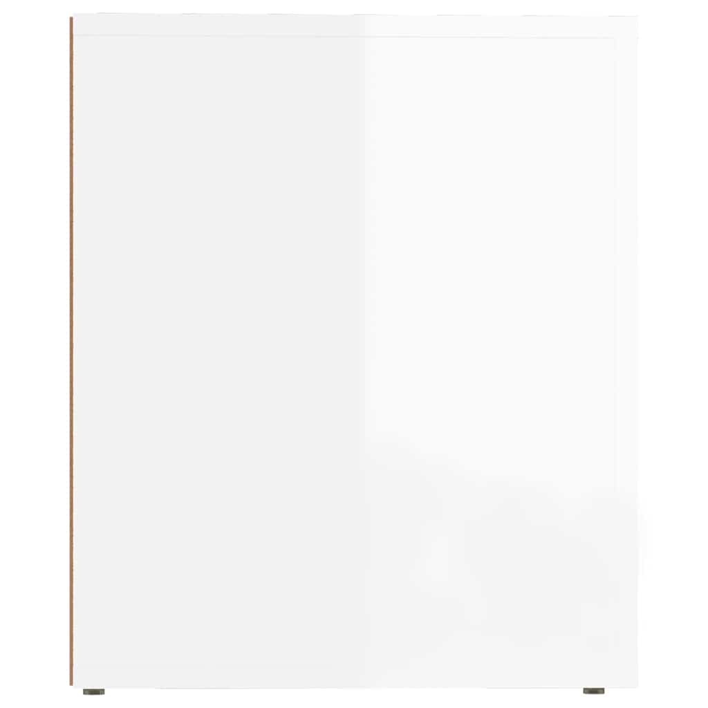 vidaXL Nachtkastje 50x39x47 cm wit