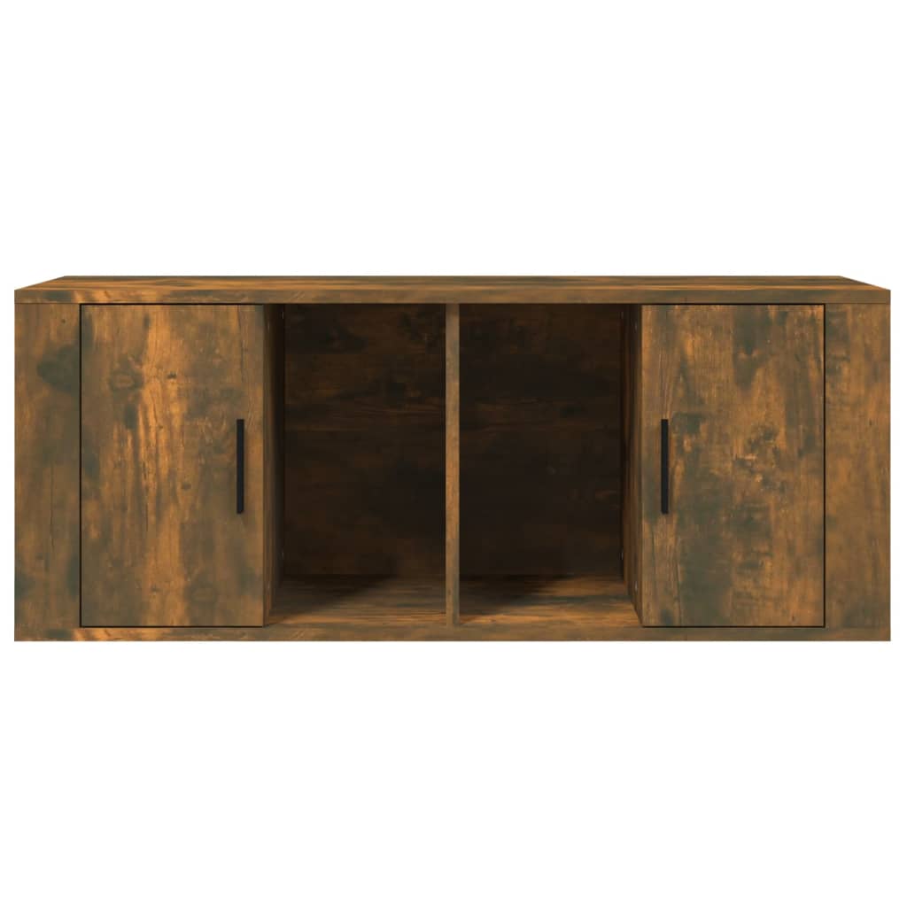 vidaXL Tv-meubel 100x35x40 cm bewerkt hout wit