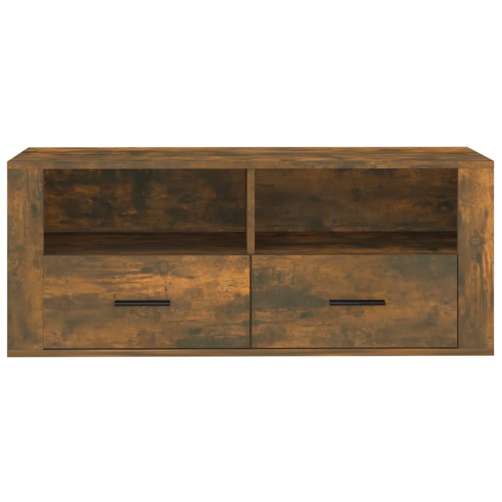 vidaXL Tv-meubel 100x35x40 cm bewerkt hout wit