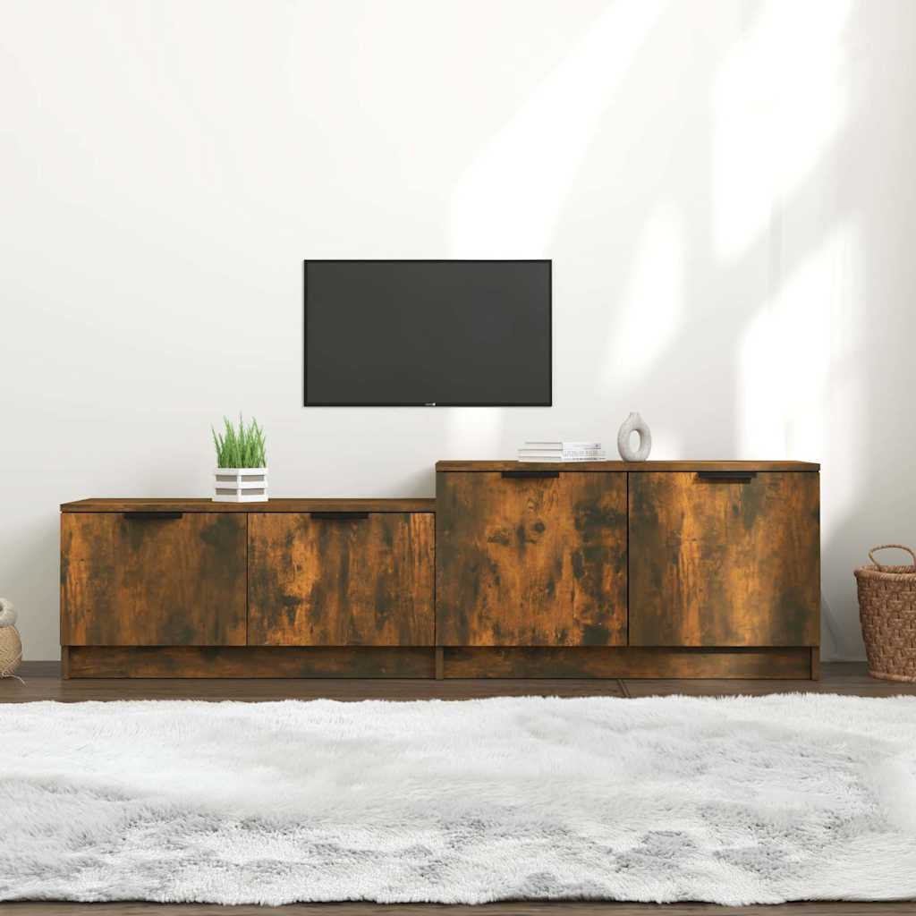 vidaXL Tv-meubel 158,5x36x45 cm bewerkt hout wit