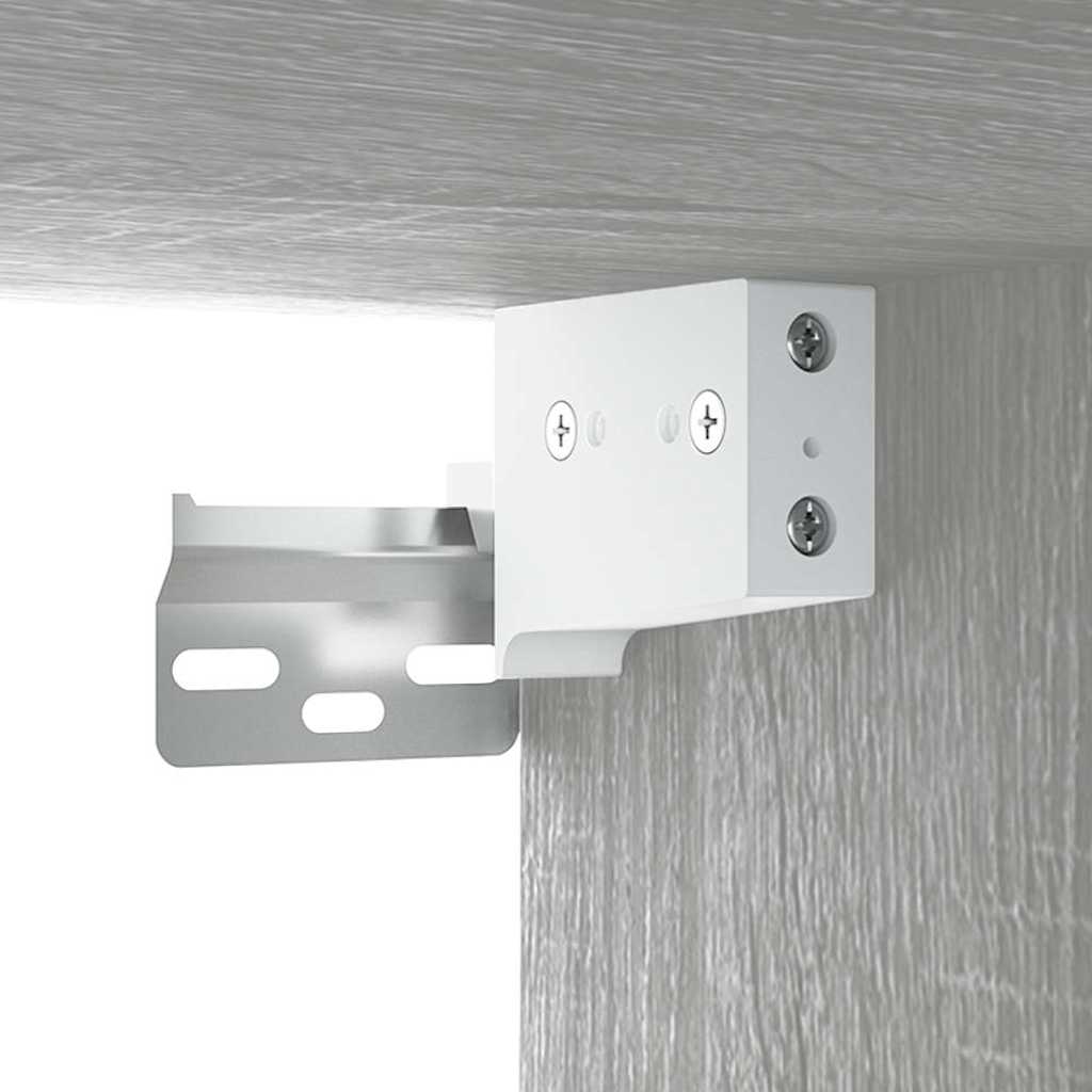 vidaXL Wandkast 34,5x34x90 cm wit