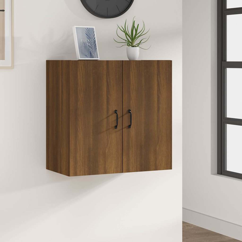 vidaXL Wandkast 60x31x60 cm bewerkt hout wit