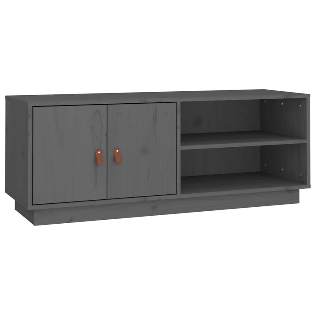 vidaXL Tv-meubel 105x34x40 cm massief grenenhout