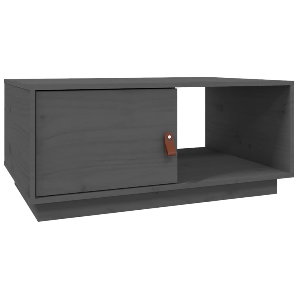 vidaXL Salontafel 80x50x35,5 cm massief grenenhout