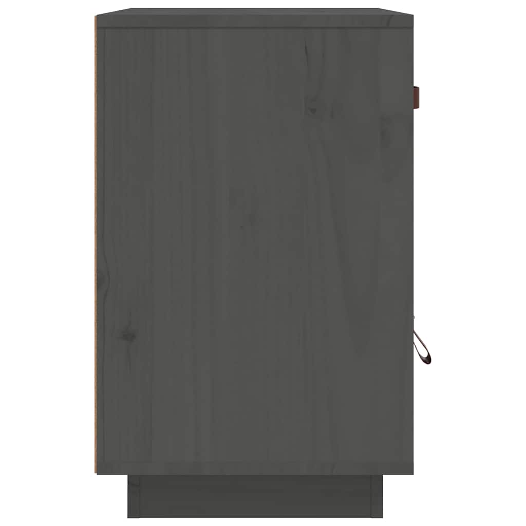 vidaXL Nightstand 40x34x55 cm solid pine wood