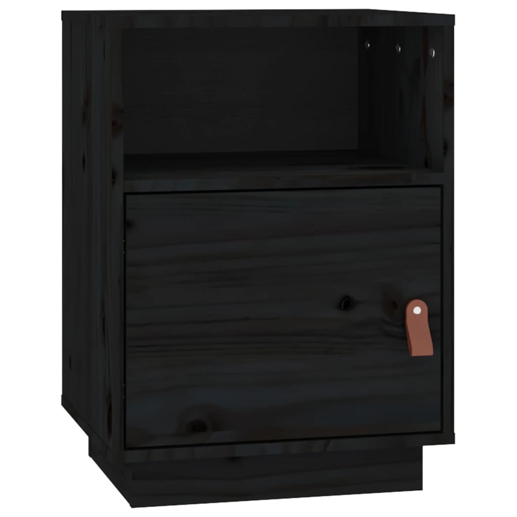 vidaXL Nachtkastje 40x34x55 cm massief grenenhout