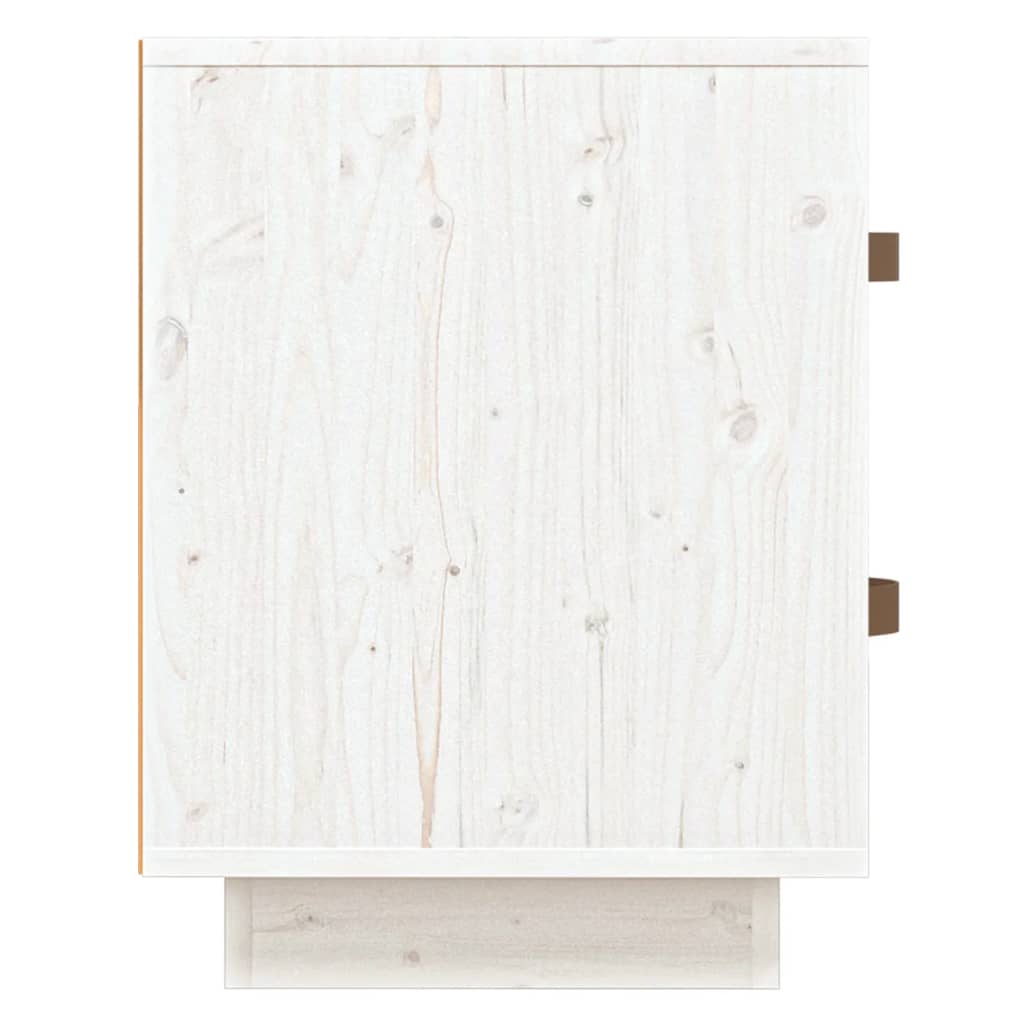 vidaXL Nachtkastjes 2 st 40x34x45 cm massief grenenhout