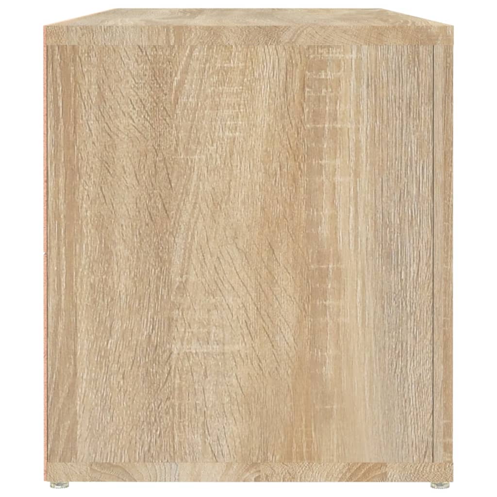 vidaXL Tv-meubel 100x31,5x35 cm bewerkt hout wit