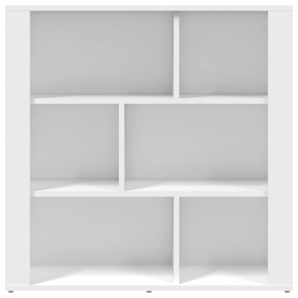 vidaXL Dressoir 80x30x80 cm bewerkt hout wit