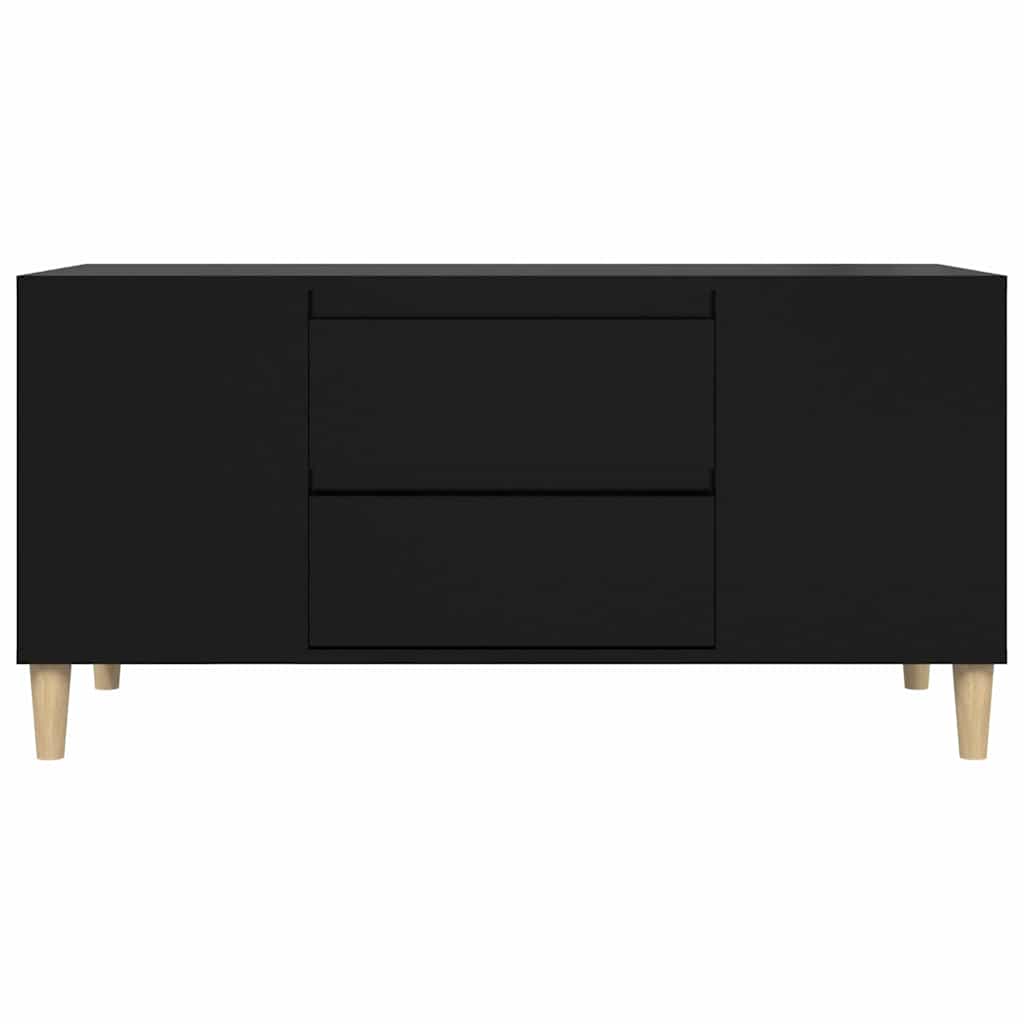 vidaXL Tv-meubel 102x44,5x50 cm bewerkt hout wit