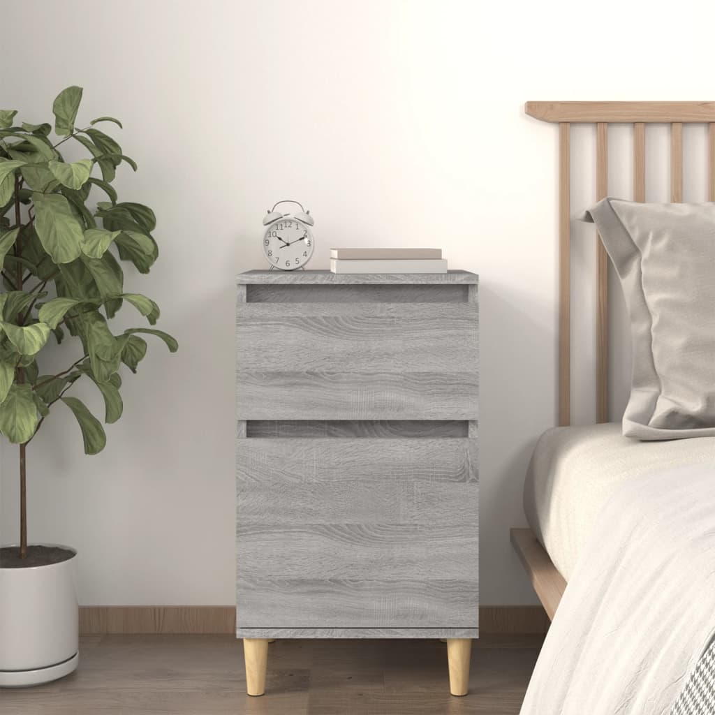 vidaXL Nightstand 40x35x70 cm white