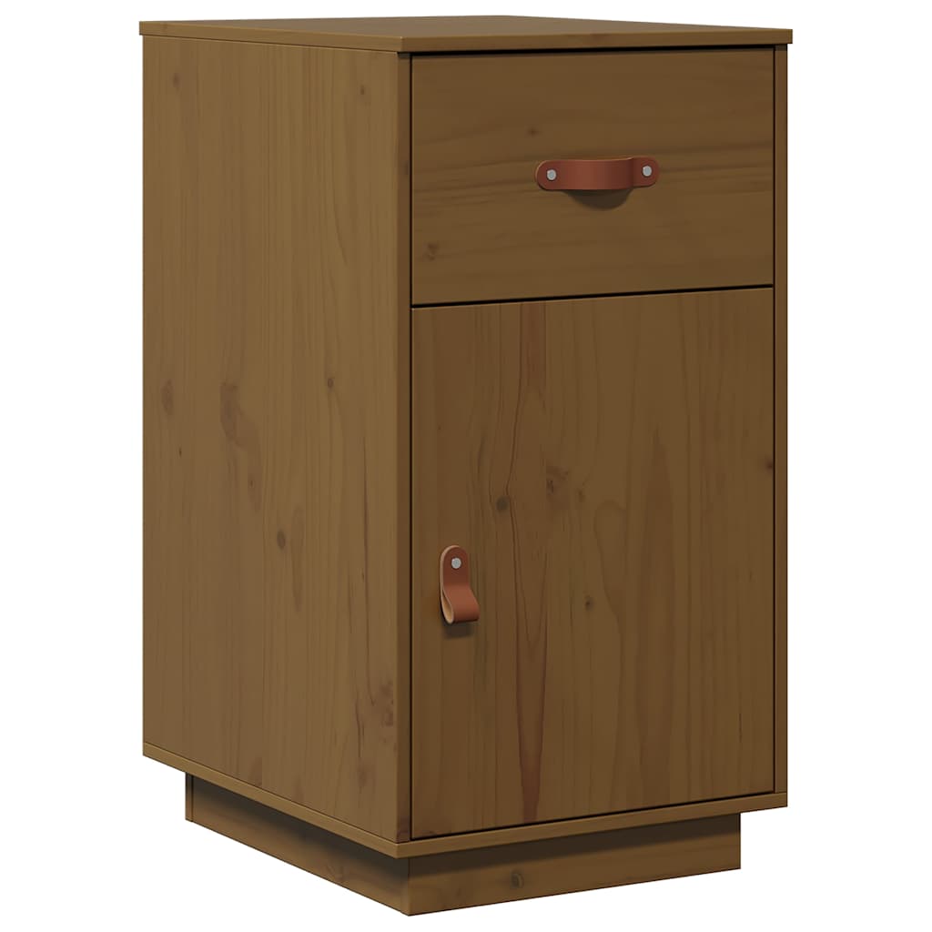 vidaXL Bureaukastje 40x50x75 cm massief grenenhout