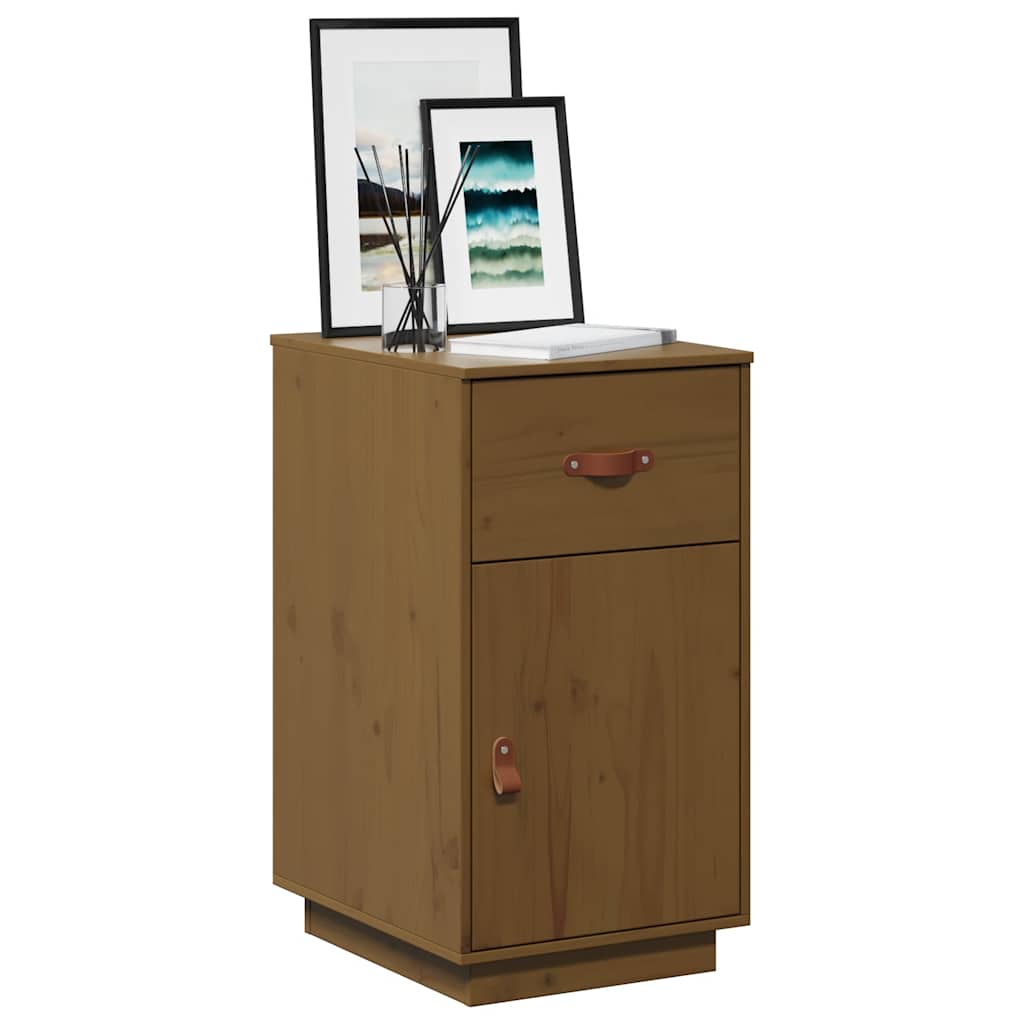 vidaXL Bureaukastje 40x50x75 cm massief grenenhout