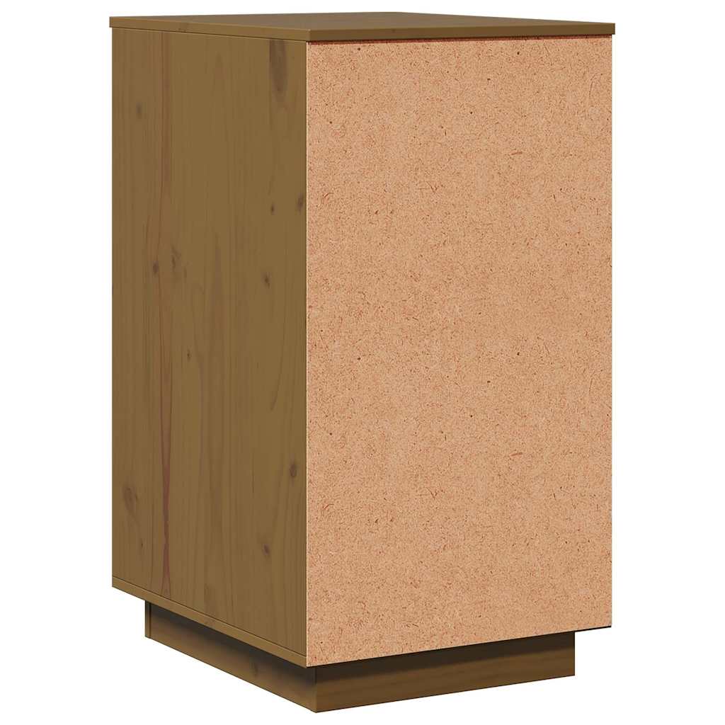 vidaXL Bureaukastje 40x50x75 cm massief grenenhout
