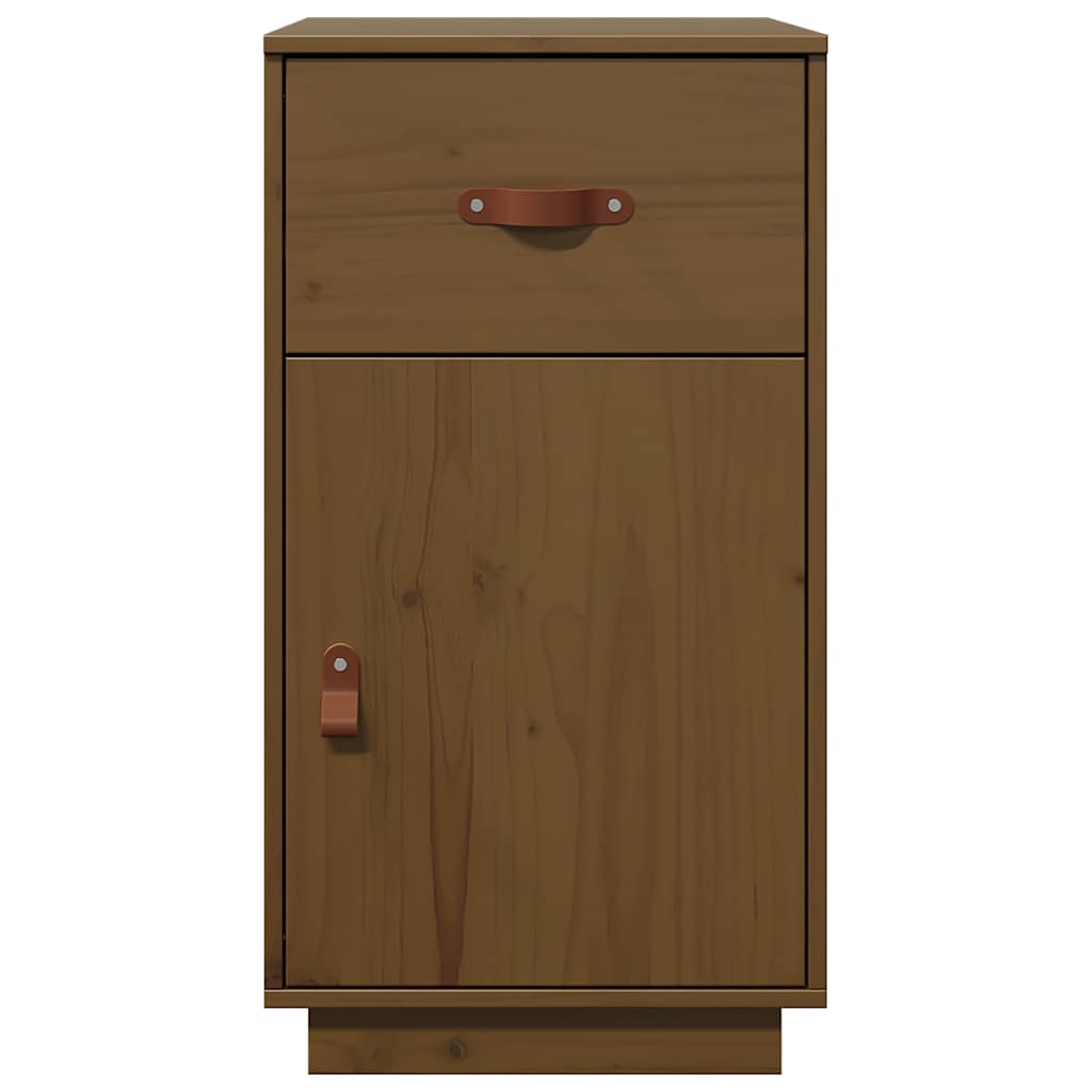 vidaXL Bureaukastje 40x50x75 cm massief grenenhout