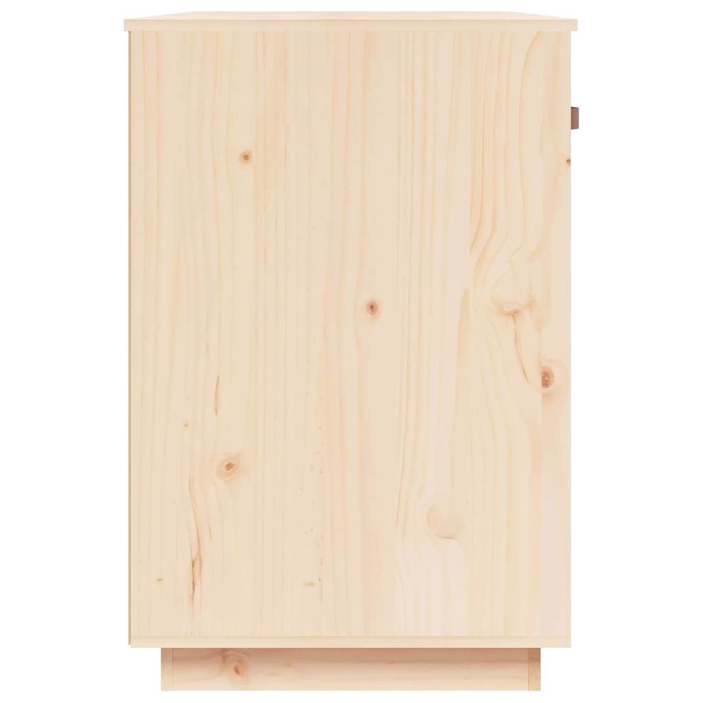 vidaXL Bureau 95x50x75 cm massief grenenhout