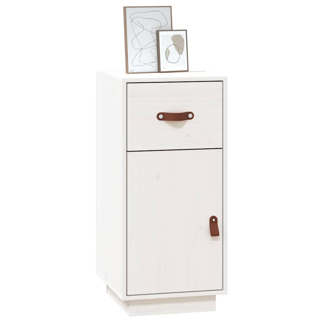 vidaXL Dressoir 34x40x75 cm massief grenenhout
