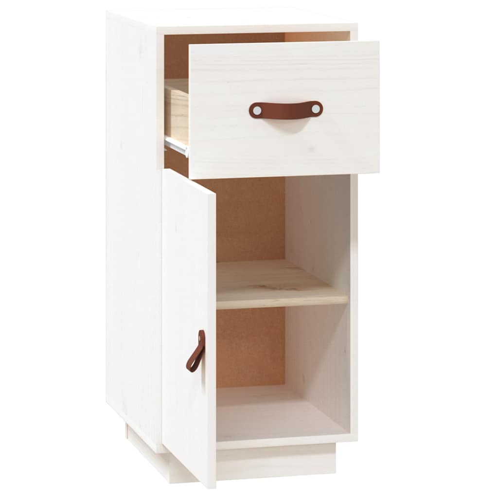vidaXL Dressoir 34x40x75 cm massief grenenhout