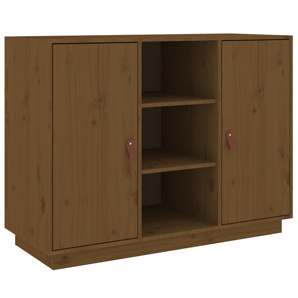 vidaXL Dressoir 100x40x75 cm massief grenenhout