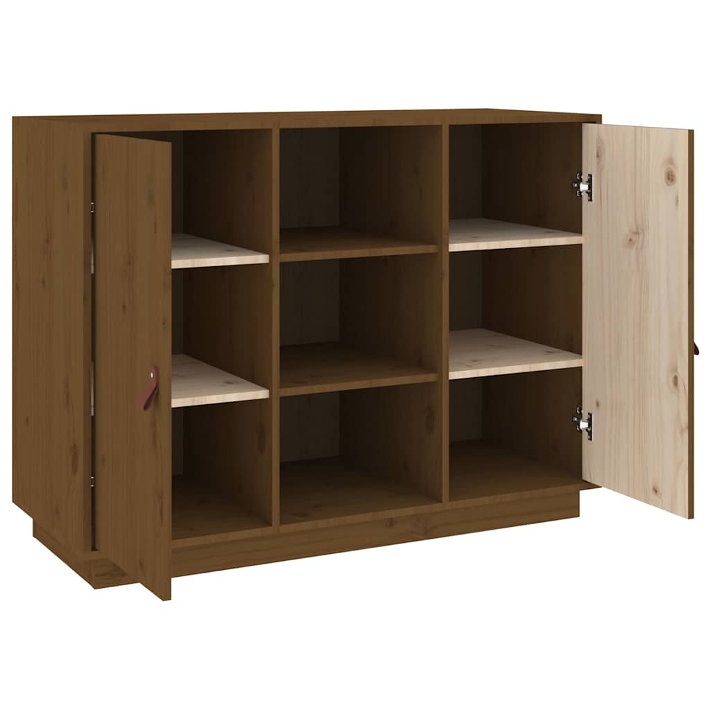 vidaXL Dressoir 100x40x75 cm massief grenenhout