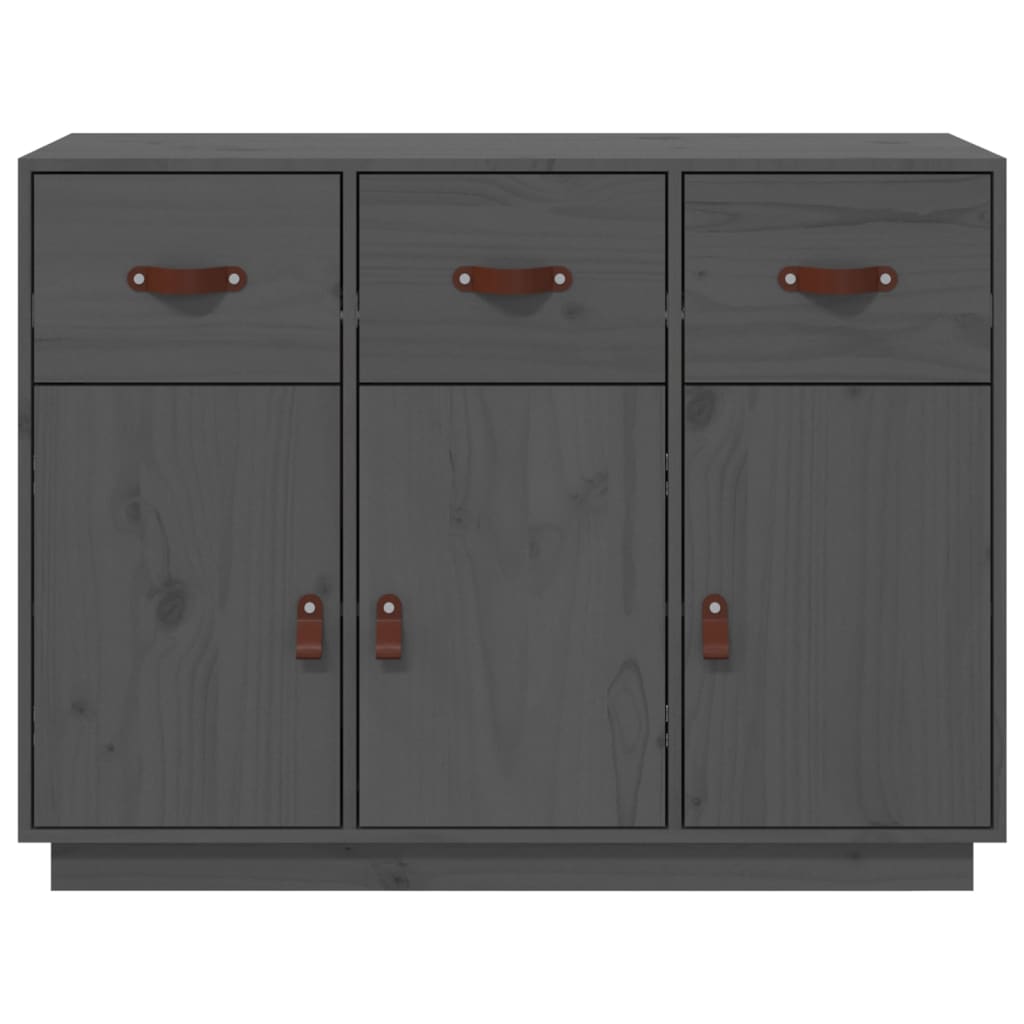 vidaXL Dressoir 100x40x75 cm massief grenenhout